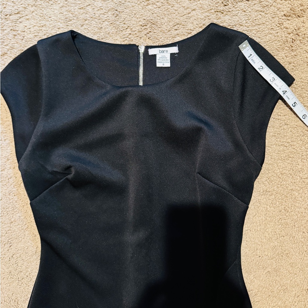 Bar lll • Asymmetrical Black Dress - Picture 9 of 15